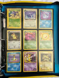 Pokemon Cards VINTAGE Collection Binder - Rare Holos, First Edition, WOTC 1999 - Image 5
