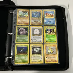 Pokemon Collection Mixed 🔥 Lot of Cards w/ Binder Pages - Image 1