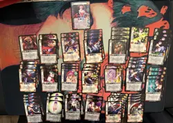 Universal Fighting System Darkstalkers Lilith Character W/ Lilith Theme Cards - Image 1