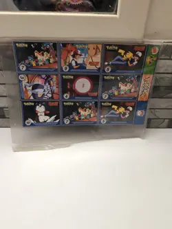 Pokemon Cards Set 1990s burger King sheet... Uncut Vtg 1990s - Image 3