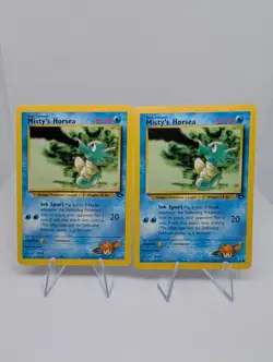 Misty's Horsea - 87 Gym Challenge - WOTC Unlimited - Pokemon TCG Card - LP - Image 4