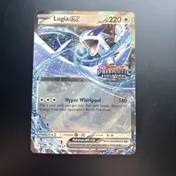 Pokemon TCG Lugia EX Double Rare Holo Card 082/131 Prismatic Evolutions Stamp - Image 3