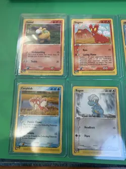 Pokemon e-Reader Card Lot (8) Numel Slugma Bagon Corphish Seadra Chikorita Mint - Image 3