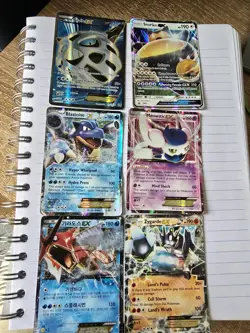 Pokemon TCG Full Art EX GX Rare Card Bundle Various Sets (See Description) - Image 1