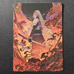 Nibelheim Aflame Art Card - S - Art Series: FINAL FANTASY #35 - NM - Image 1