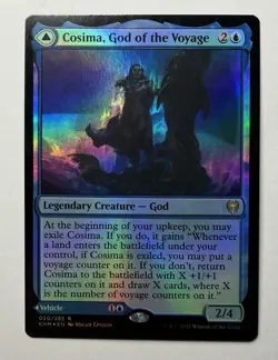 Cosima, God of the Voyage / The Omenkeel FOIL KHM MTG Kaldheim MINT - Image 1