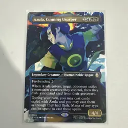 MTG Azula, Cunning Usurper (R 303) (Borderless Foil) Avatar: The Last Airbender - Image 1