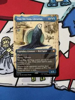 Wan Shi Tong, Librarian x1 Mtg Borderless Field Notes Avatar - Image 1