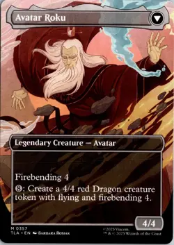 The Legend of Roku (Borderless) M Avatar: The Last Airbender 357 NM - Image 2