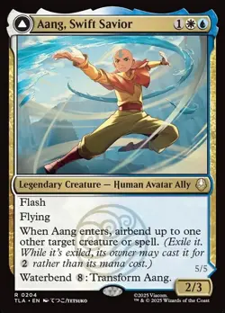 Aang, Swift Savior // Aang and La, Ocean's Fury - TLA Avatar: The Last Airbender - Image 1