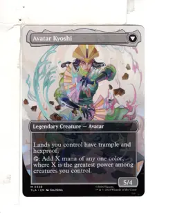 MTG SkeenAB The Legend of Kyoshi BORDERLESS from TLA. NM. - Image 2