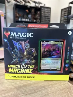 Magic The Gathering March Of The Machine Commander Deck - Tinker Time - Image 1