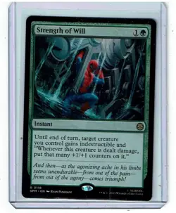 Strength of Will - Spiderman - Magic the Gathering - Image 1