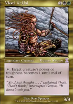 1x Vhati il-Dal Heavy Play MTG Magic - Kid Icarus - - Image 1