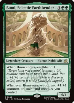 Bumi, Eclectic Earthbender [Avatar: The Last Airbender] MTG - Image 1