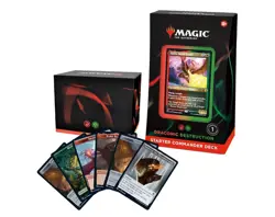 Magic the Gathering Starter Commander Deck Draconic Destruction New - Image 1
