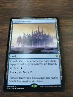 Castle Vantress (242) Throne of Eldraine Mtg x1 1x ELD Magic - Image 1