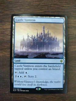 Castle Vantress (242) Throne of Eldraine Mtg x1 1x ELD Magic - Image 2