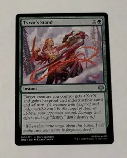 MTG Tyvar's Stand - Phyrexia: All Will Be One LP - Image 1