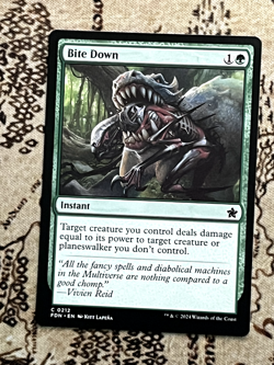 Bite Down - Foundations - 212 - #Near Mint Magic the Gathering - Image 1