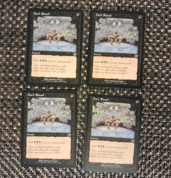 MTG Dark Ritual X4 Mercadian Masques - Image 1