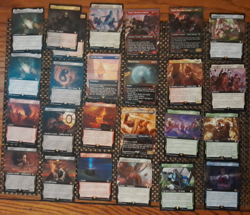 25x MTG LOTR Tales of Middle-earth Boarderless / Extended art Lot - Image 1
