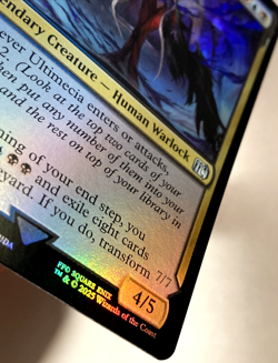 MTG Ultimecia, Time Sorceress (Foil) Final Fantasy 0247 NM - Image 3