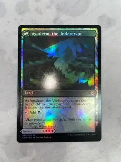 Agadeem's Awakening & the Undercrypt (Double Sided) Foil - Image 1