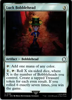 Luck Bobblehead - U - Artifact - Bobblehead - Normal - Universes Beyond: Fallout - Image 1