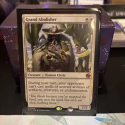 MTG x1 Grand Abolisher Outlaws of Thunder Junction: the Big Score Regular NM - Image 1