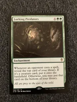 Magic The Gathering MTG - Lurking Predators - Commander 2016 - Image 1