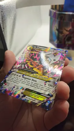 2015 Pokemon XY Primal Clash M Aggron #94/160 - NM Near Mint or Better - Image 5