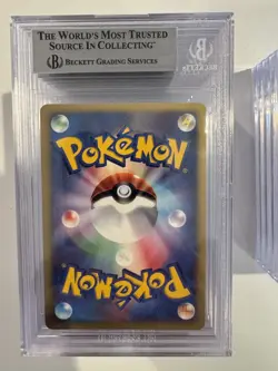 2001 Pokemon Japanese VS 1st Edition Bugsy's Scizor 013/141 Holo R PSA 8 BGS 8 - Image 2