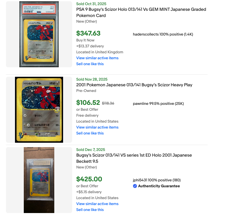 2001 Pokemon Japanese VS 1st Edition Bugsy's Scizor 013/141 Holo R PSA 8 BGS 8 - Image 4