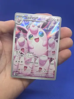 Pokemon ME02 Phantasmal Flames Wigglytuff 105/094 Illustration Rare NM - Image 2