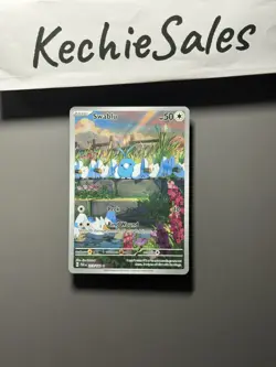 Pokemon TCG NM-Mint Swablu 213/182 Sv04: Paradox Rift - Image 1