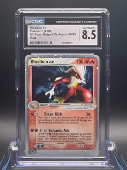 CGC 8.5 NM/MINT+ ✨ - Blaziken ex EX Magma Vs Aqua #89 Holo - 2004 Pokemon - Image 1