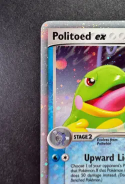 Pokemon Politoed EX 107/115 Unseen Forces Holo 2005 TCG - Image 2
