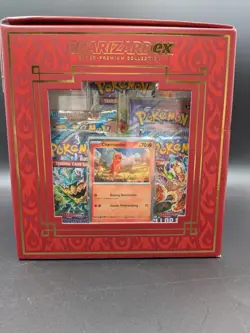 Pokemon TCG: Charizard EX Super Premium Collection New Factory Sealed Box 10 Pks - Image 4