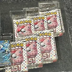 POKEMON S & V 151 Blooming Waters Premium Collection, Box is Worn* - Image 4