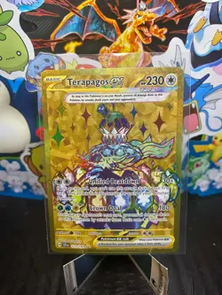 Terapagos ex 173/142 - Stellar Crown - SCR EN - Pokemon TCG - NM - Image 1