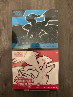 ?? Pokemon Center Black Bolt & White Flare Elite Trainer Box (PKC ETB) - Image 1