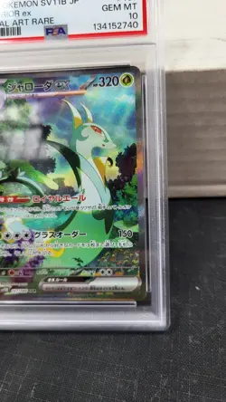 2025 JAPANESE SERPERIOR EX SAR BLACK BOLT SV11B POKEMON TCG PSA 10 GEM MINT #167 - Image 3
