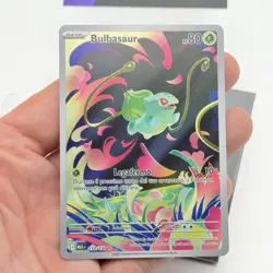 CARTA POKEMON BULBASAUR 133/132 - ITA - MEGAEVOLUZIONE - NEAR MINT - Image 2