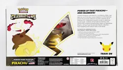 Pokemon TCG Celebrations Premium Figure Collection Box Pikachu Vmax Sealed 820650809408 - Image 2