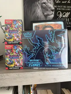 Pokemon Phantasmal Flames Pokemon Center Exclusive Elite Trainer Box ETB Sealed - Image 1