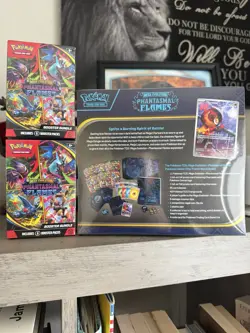 Pokemon Phantasmal Flames Pokemon Center Exclusive Elite Trainer Box ETB Sealed - Image 2