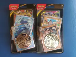 Set Of 2 Pokemon Mega Evolution Premium Checklane Blisters Lycanroc and Wailord - Image 1