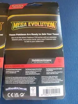 Set Of 2 Pokemon Mega Evolution Premium Checklane Blisters Lycanroc and Wailord - Image 3
