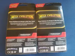 Set Of 2 Pokemon Mega Evolution Premium Checklane Blisters Lycanroc and Wailord - Image 4